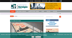 Desktop Screenshot of cemento-hormigon.com